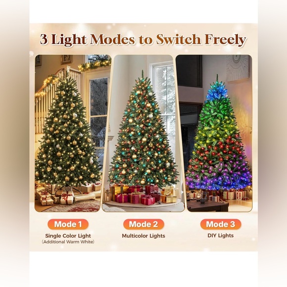 Smart LED Christmas Tree with App Control - Picture 6 of 9